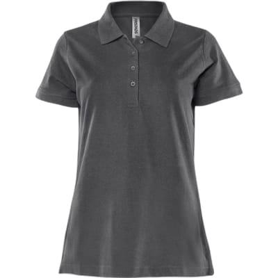 Fristads Heavy Poloshirt Dames 1723 Piq - Donkergrijs - L