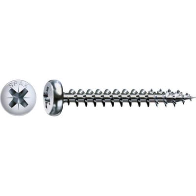 SPAX 0231010450305 Bolkopschroeven 4.5 mm 30 mm Kruiskop Pozidriv Staal 500 stuk(s)