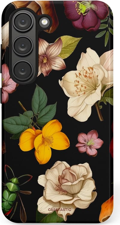 Casetastic Hoesje Geschikt voor Samsung S23 - Stijlvolle Beschermende Duo-layer Case - Bosrijke betovering