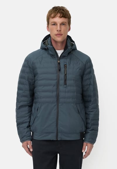 gewatteerde tussenjas Camel Active donkerblauw