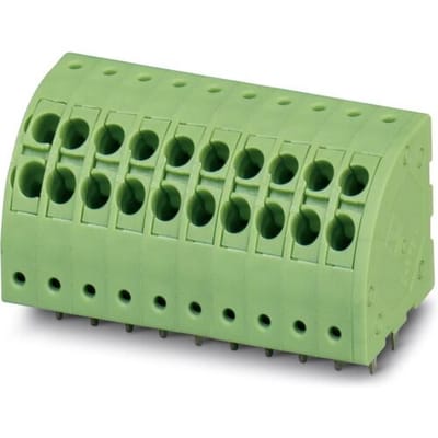 Phoenix Contact 1724925 Veerkrachtklemblok 1.50 mm² Aantal polen 3 Groen 50 stuk(s)