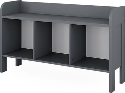 Vitalispa Ajaton Kinderboekenkast – 107.2 x 63.8 cm Grijs