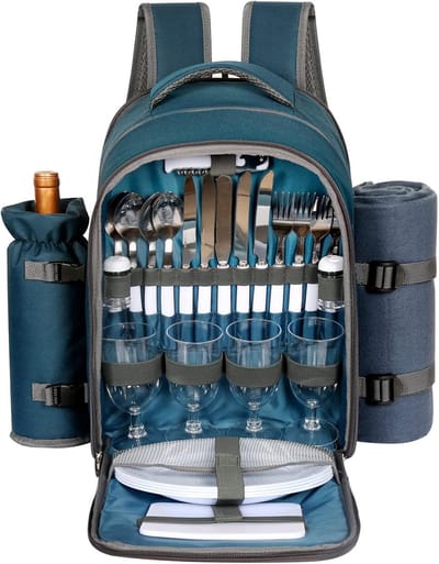 MKSS® Picknickmand - Picknicktas voor Picknicktafel