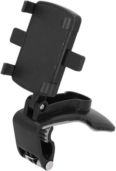 Dailygoods- Autolijst 360° Roteerbaar - Snel Afgifte - Hoogwaardig ABS - Geschikt voor Meeste Telefoons - Duurzaam - Antislip Bescherming - Telefoonhouder