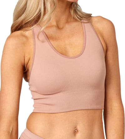 Pure Lime - Padded sportbeha – Roze – sport bh – sportbeha – fitness – hardlopen – dames – maat S/M