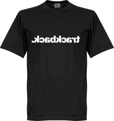 Trackback T-shirt - Black/White - M