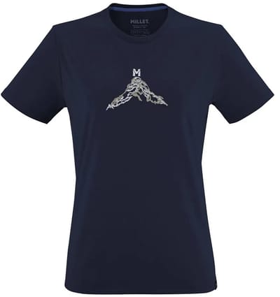 Millet Cimaï Climb T-shirt Met Korte Mouwen Blauw S Vrouw