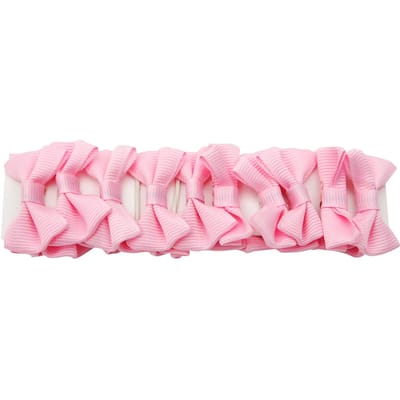 Red Horse Invlechtstrikjes Roze 20 Stuks 2,5 Cm