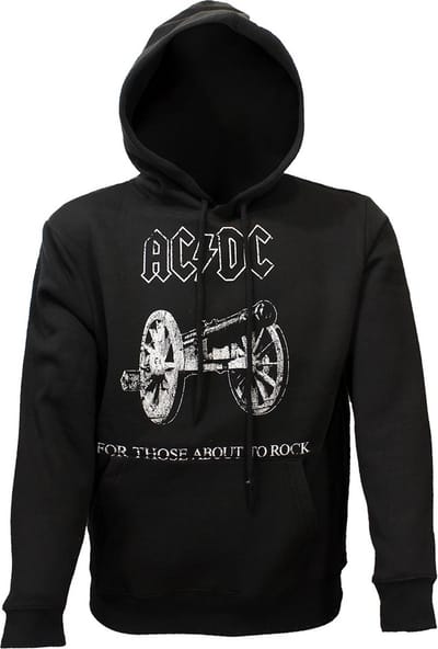AC/DC For Those About To Rock Hoodie Sweater Trui - Officiële Merchandise - XXL