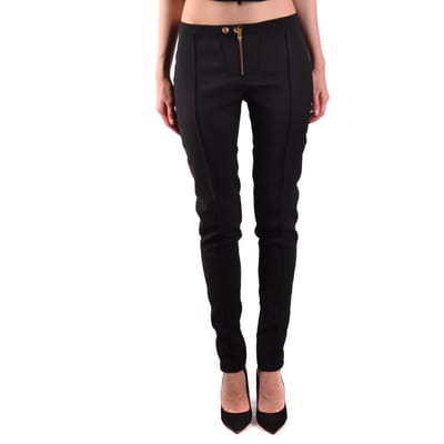 Skinny Broek met Ritsdetails