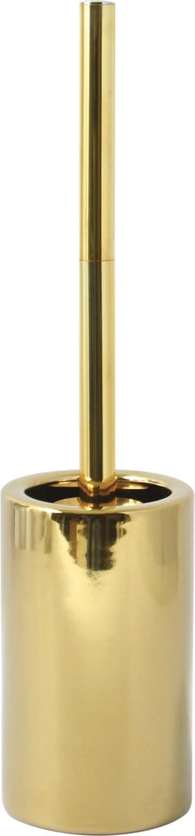 Spirella Tandenborstelhouder Keramiek Goud – Borstelhouder en Tandenborstel Beker voor de Badkamer – Tumbler 7 x 11,5 cm
