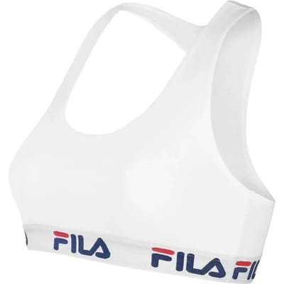 Fila - Woman Bra Elastic Band - Racerback Top - S - Wit