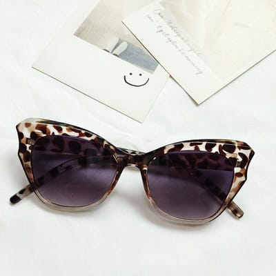 Cat Eye Vintage Zonnebril Dames Merk Designer Mode Verloop Zonnebril Vrouwelijk Retro Spiegel Buitenshuis Tinten Oculos De Sol