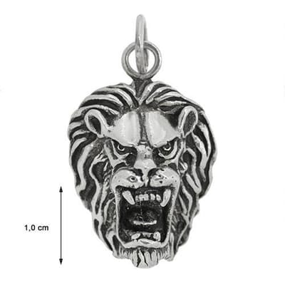 Blinx Jewels Zilveren Hanger Leeuwenhoofd