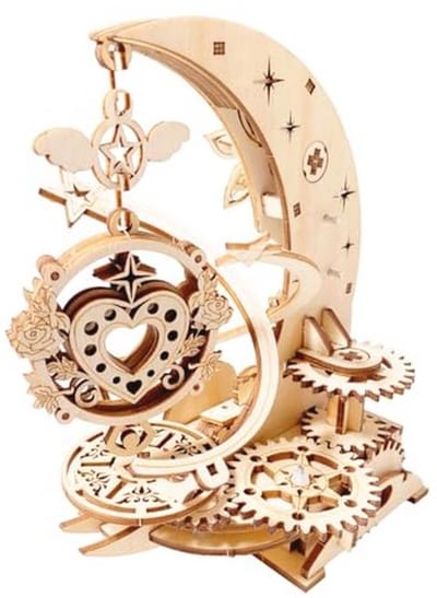 3D Houten Puzzel voor Volwassenen en Tieners - Doe-Het-Zelf Muziekdoos en Bouwmodelkits