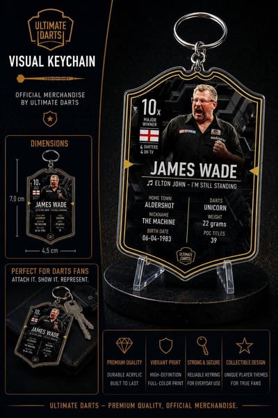 Ultimate Card Key Chain James Wade