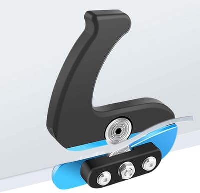 Randtrimmer Houtbewerking - Hand Schaaf - Precisie Afwerking - Ergonomisch Ontwerp - 16x13.2cm - Grijs