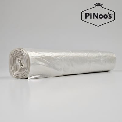 Transparante Vuilniszakken 240 Liter | 3 rollen à 10 zakken - LDPE-plastic | T20 | 121x140 cm - Containerzakken 65/28x140 cm, Containerzakken transparant, Afvalscheiding zakken, Containerzakken 240L (12114001120)