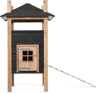 Wood Selections Kippenhok Hooiberg Teun - Kippenren - Nachthok Kippen voor buiten - kippenhok met buitenverblijf - Dierenverblijf