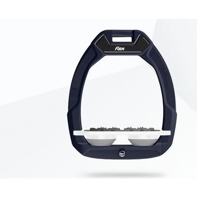 Veiligheidsstijgbeugels Plat Ultra Grip Bruin/Wit/Grijs Flex-On Safe-On