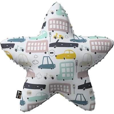 Kussen met minky Yellow Tipi Lucky Star Magic Collection
