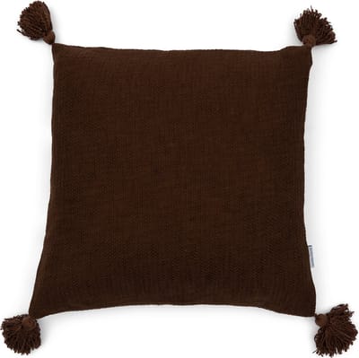 Riviera Maison Rhythm Café Noir Pillow Cover - Brown - 50.0 x 50.0
