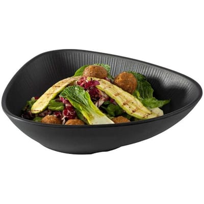 GGM Gastro (6 Stück) Schale - NERO - Melamin - 0,8 Liter - Schwarz