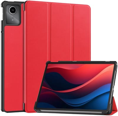EtuiTab - Deksel voor Lenovo Tab M11/K11 - Rood - Magneetsluiting - Standaardfunctie