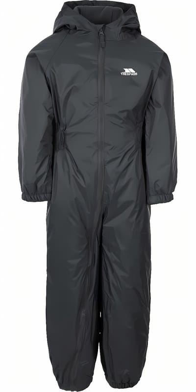 Trespass Regenset voor kinderen Dripdrop - Regenkostuum voor kinderen, donkergrijs