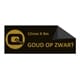 Brother TZe-334 tape goud op zwart 12mm x 8m (huismerk)