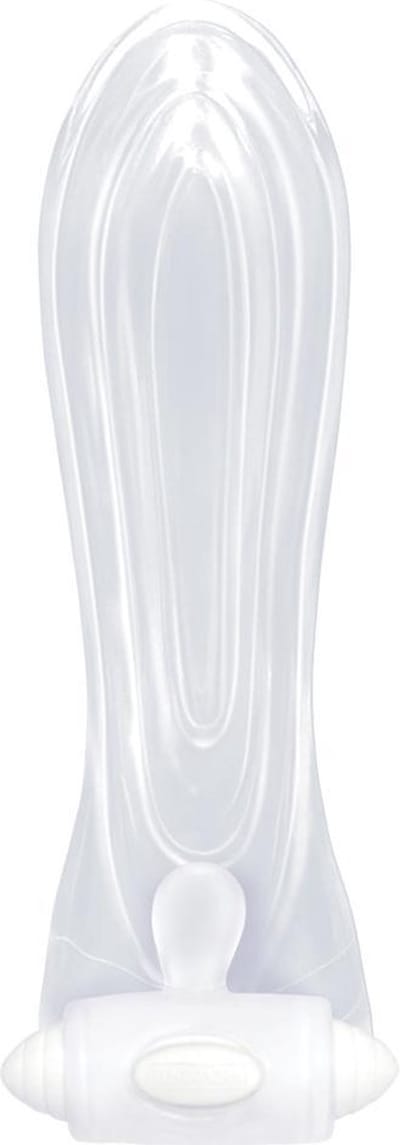 Sextenders - Vibrerende Penis Sleeve - Contoured - Transparant