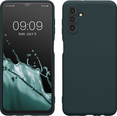 kwmobile telefoonhoesje geschikt voor Samsung Galaxy A04s - Hoesje voor smartphone - Back cover in leisteen