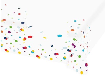 Amscan by Riethmuller - Riethmüller - Tafelkleed Confetti Verjaardag (115 x 175 cm)