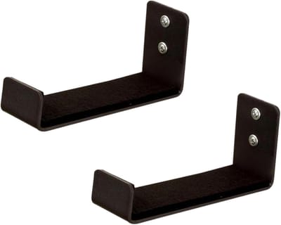 Yogamat Houder - Sportaccessoire - Ruimtebesparend - Aluminium Constructie - 2 Delige Set - Zwart