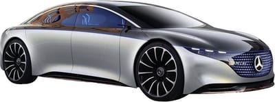 Maisto Mercedes EQS, grau 1:27 Auto