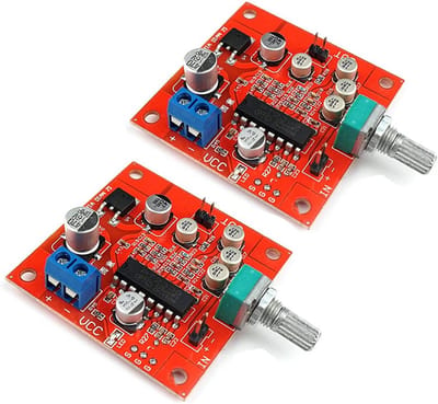 2x Microfoon Reverb Versterker Module met PT2399 Chip - Echo Effect Kwaliteit