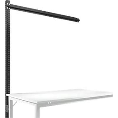 Opbouwframe voor aanbouwtafel STANDAARD werktafel-/werkbanksysteem UNIVERSAL/PROFI, 1500 mm, antraciet