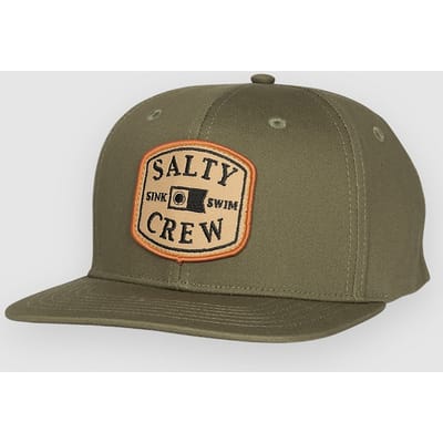 Salty Crew Capitals Snapback Pet Groen Man,Vrouw
