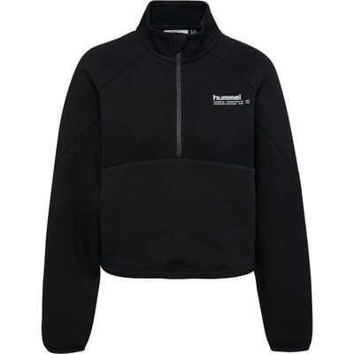 Dames sweatshirt met halve rits Hummel Tech Fleece Boxy