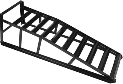 Oprijbruggen Personenauto's - Autobruggen Oprijplaten - Onderhoud Voertuigen - Robuuste Staalconstructie - 225 mm Bandbreedte - Gelakt