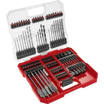 Einhell 108798 Boor- en bitassortiment 95-delig Metaal, Steen, Beton, Hout, Metselwerk 3 mm, 4 mm, 5 mm, 6 mm, 7 mm, 8 mm, 9 mm, 10 mm, 12 mm, 14 mm,