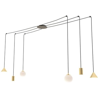 Hanglamp Fuji 6-lichts | Cozyhouse