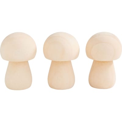VBS Decoratieve paddenstoel "Steini", 3 stuks