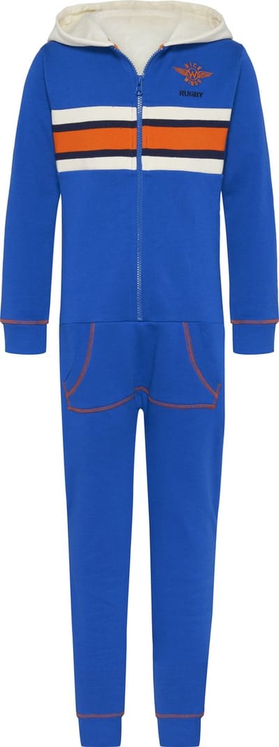 Wick Wings - Rugby - Onesie - Kleur Champion Blue - Varsity - Sportkleding - 110-116 - onesie jongens - onesie meisjes