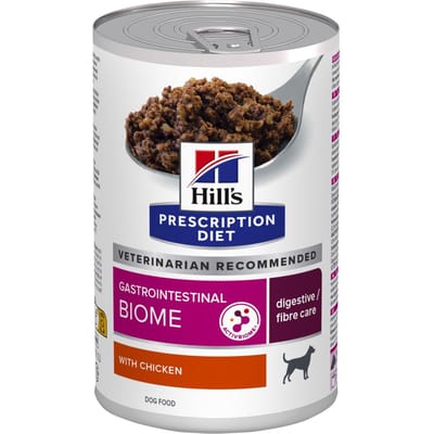 24x370g Gastrointestinal Biome Kip Hill's Prescription Diet Hondenvoer