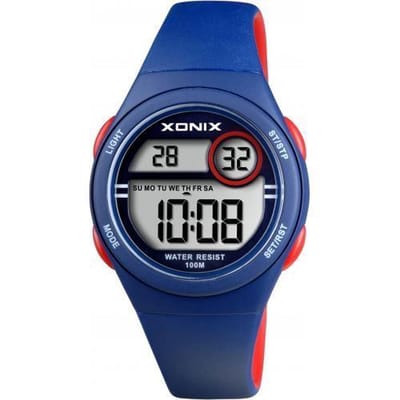 Xonix digitaal kinderhorloge Blauw/Rood BAH-006