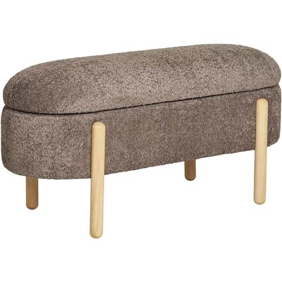 House Collection Bouclé Hocker Stellan Bruin