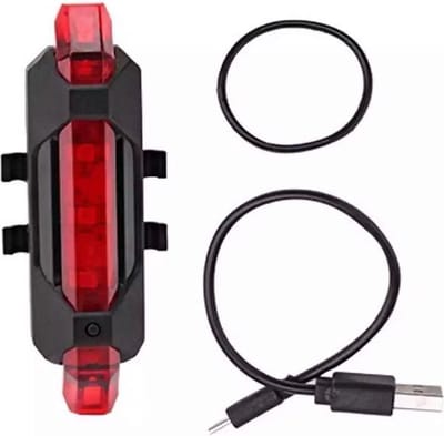 New Age Devi - Oplaadbare Rode LED Achterlicht - Afneembaar voor ultieme flexibiliteit!