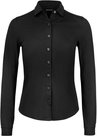 Cutter & Buck Advantage Shirt Dames 352411 - Zwart - 34/XS