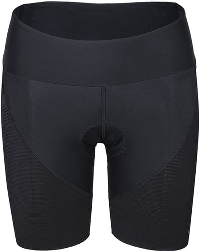 BIORACER Epic - Fietsbroek Zomer - Dames - Zwart - Zonder Bretellen - Compressiestof - Maat XL